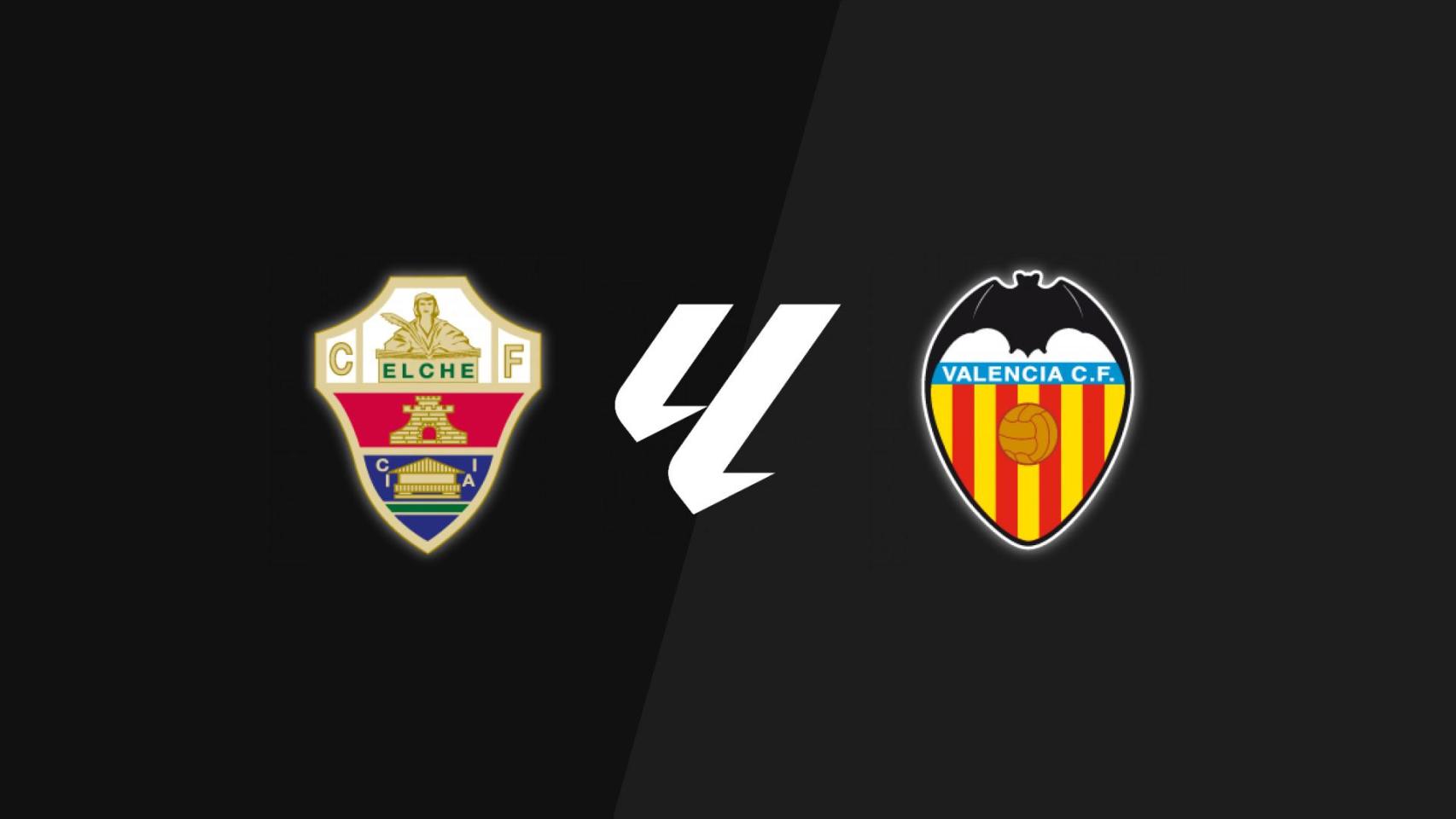 Elche - Valencia, La Liga.
