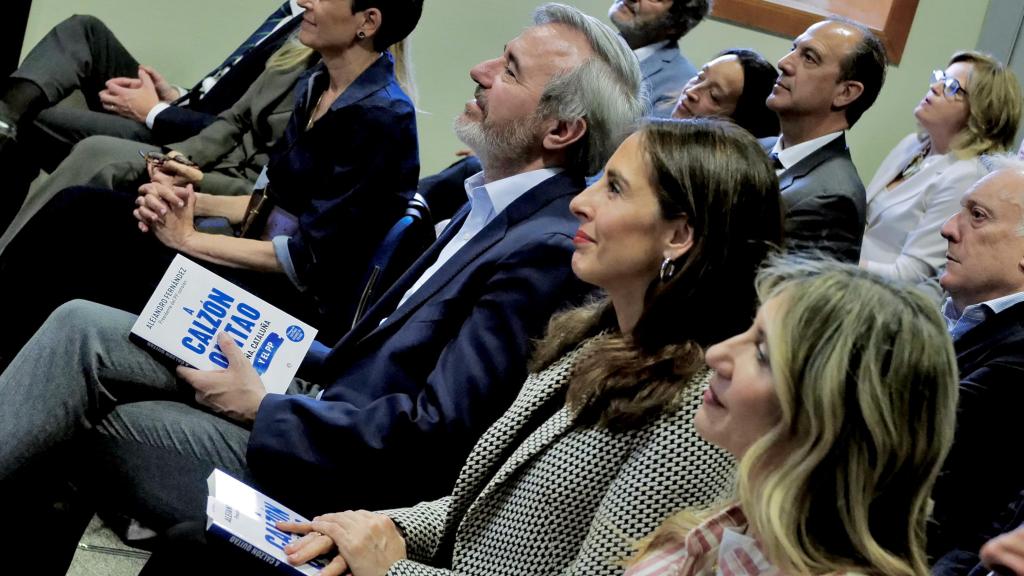 Azcón, esta semana en un acto de las Cortes de Aragón.