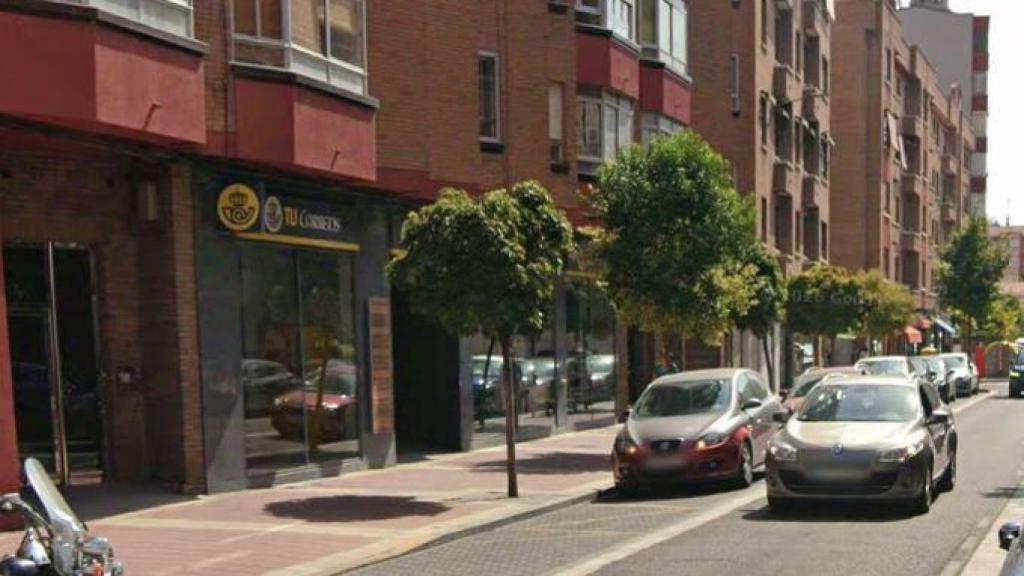 Calle Canterac, en el barrio de las Delicias