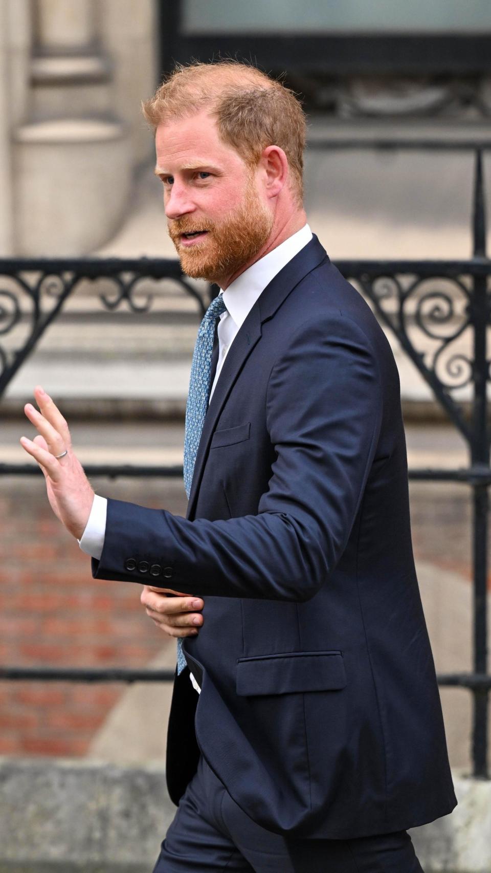 El duque de Sussex.