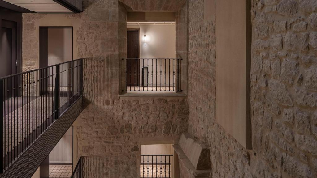 El interior del Palacio de Los Ángeles.