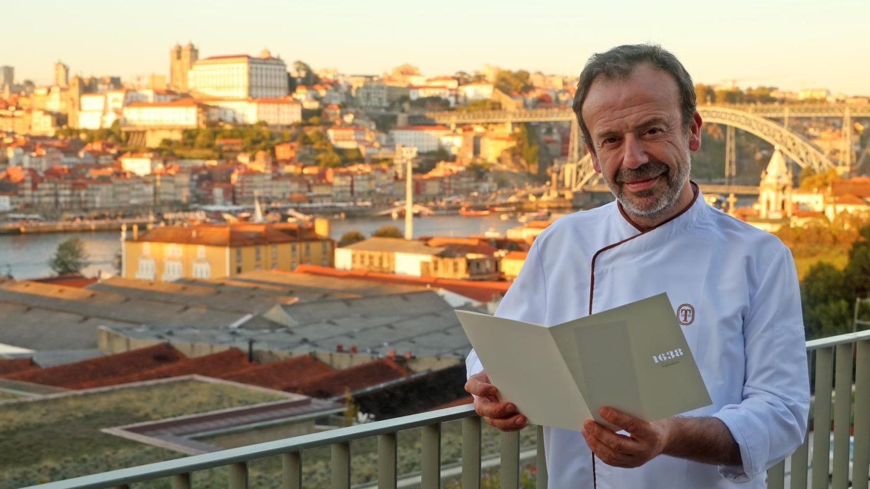 Nacho Manzano, en el Hotel Tivoli Kopke, en Oporto.
