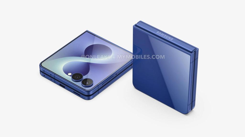 Imagen renderizada del Samsung Galaxy Z Flip 8
