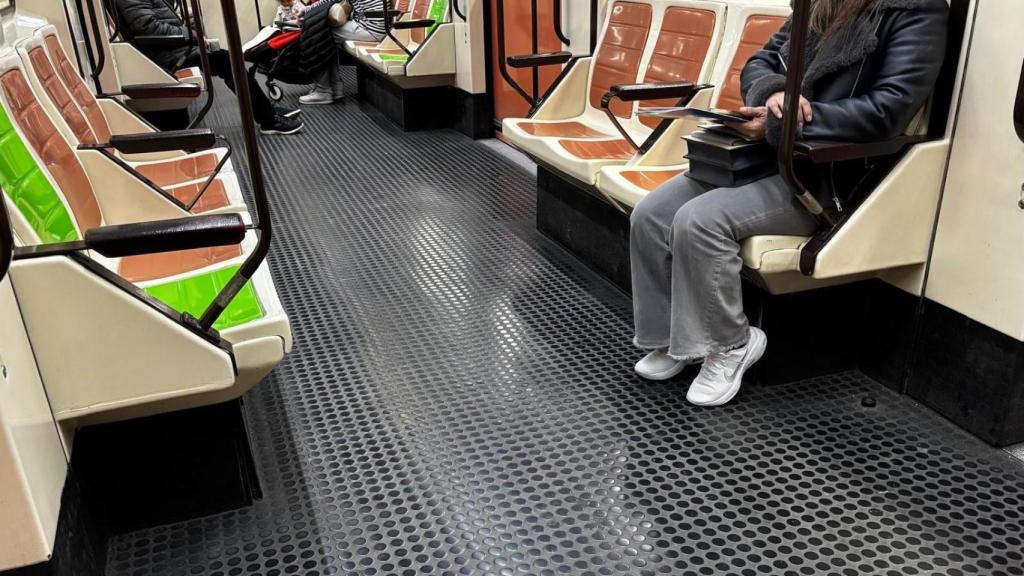 Los asientos verdes libres en días y horarios de baja afluencia de pasajeros