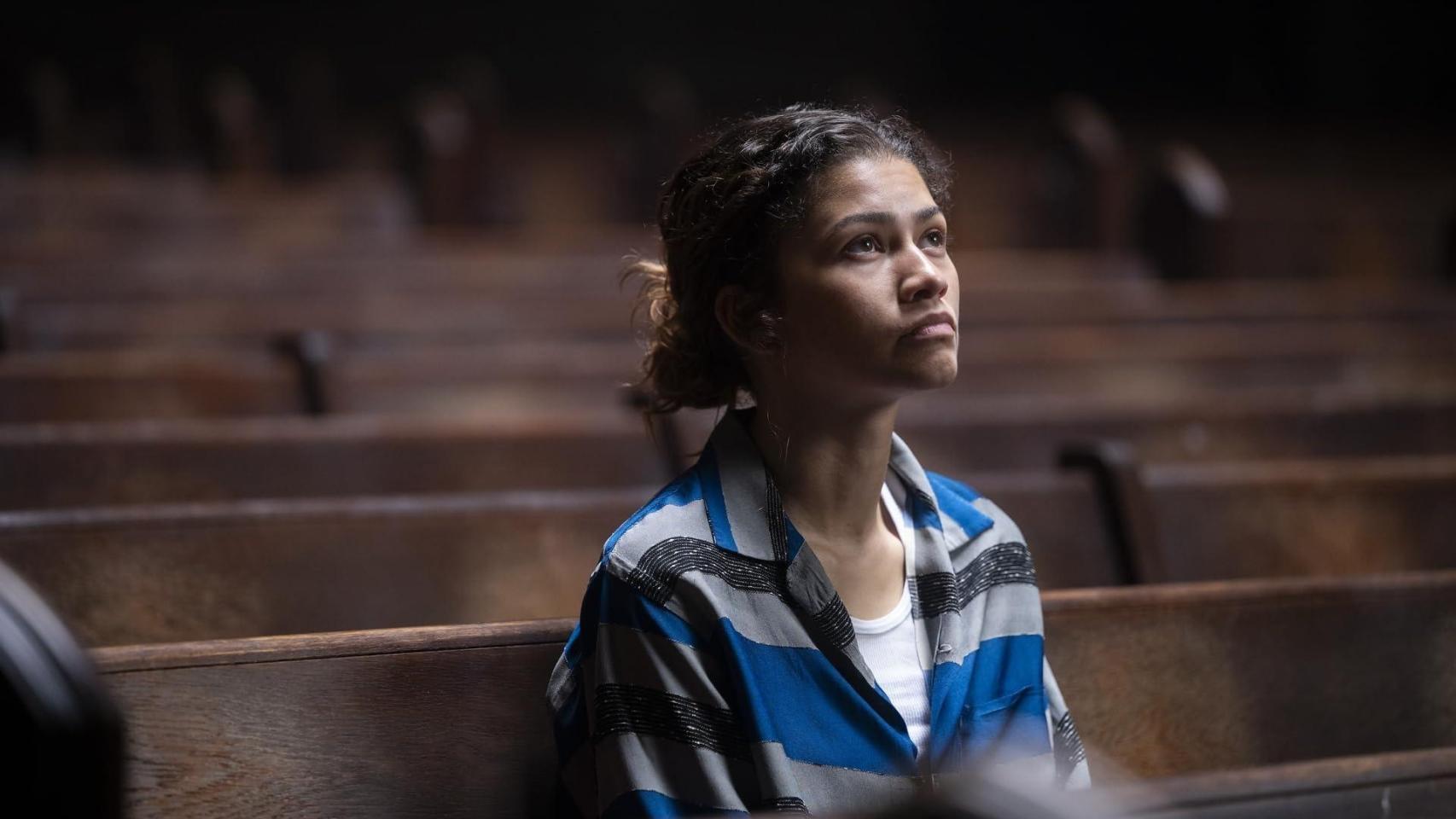 Zendaya en el estreno de la nueva temporada.