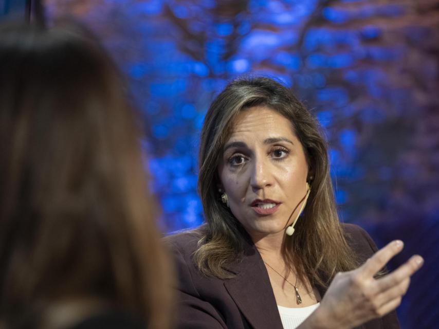 Ángela Banzas, en el Club de Lectura.