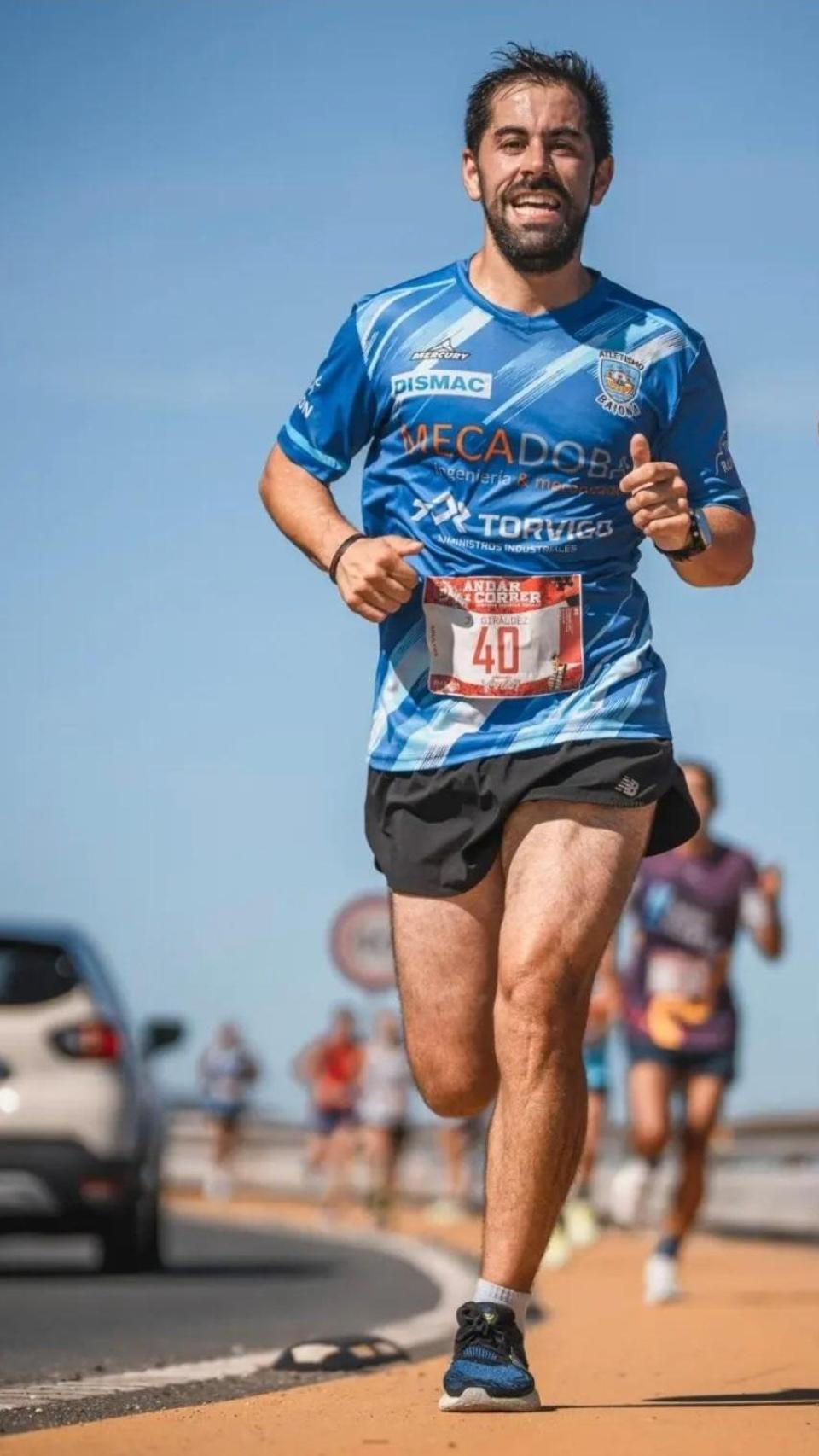 Javier Giraldez durante una Vig-Bay.