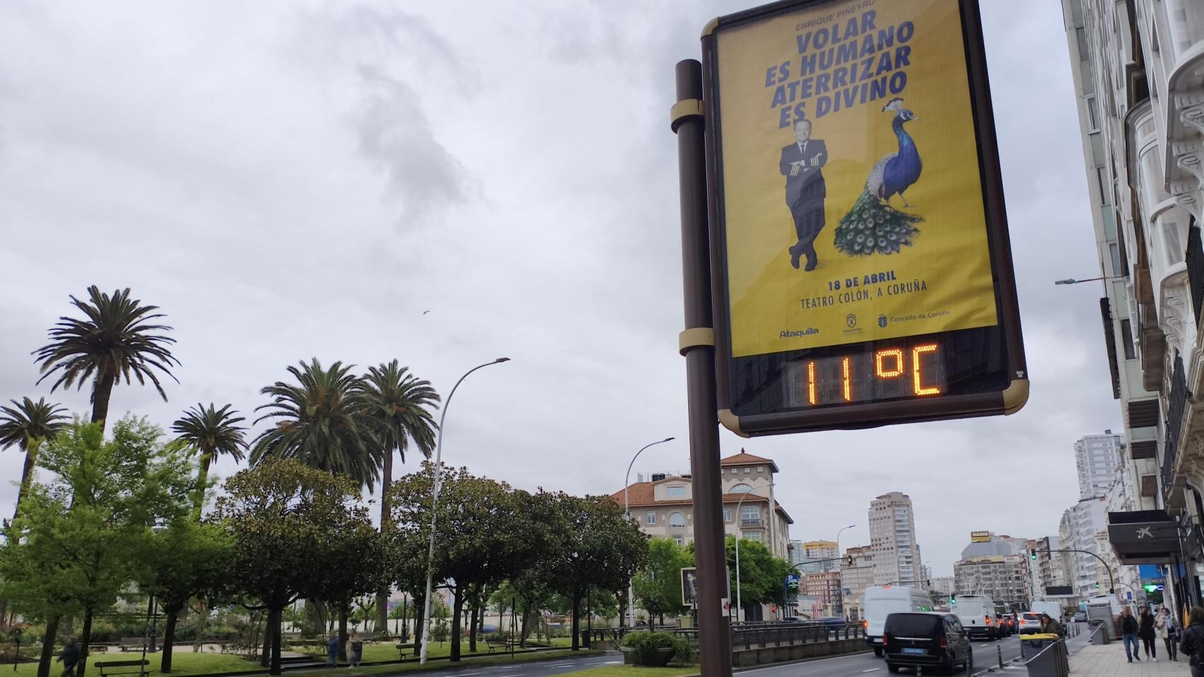 El frío vuelve a sorprender este sábado en A Coruña: Tuve que sacar otra vez la chaqueta gorda