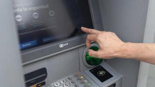 File image of an ATM.