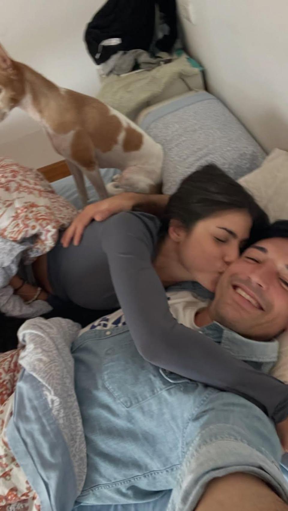 Elena Fermo aún no ha desvelado qué enfermedad acabó con la vida de su novio.