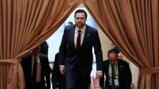 El vicepresidente de EEUU, JD Vance, este sábado en Pakistán.