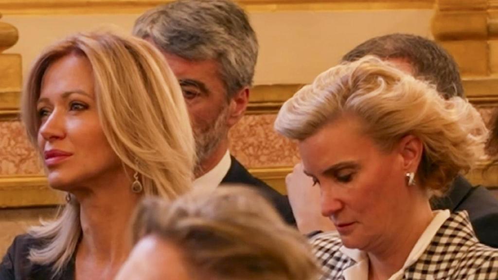 Susanna Griso, acompañada de su prometido, Luis Enríquez Nistal, y María Zurita, también han estado presentes en el acto.