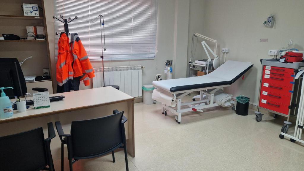Consulta en un centro de salud rural aragonés
