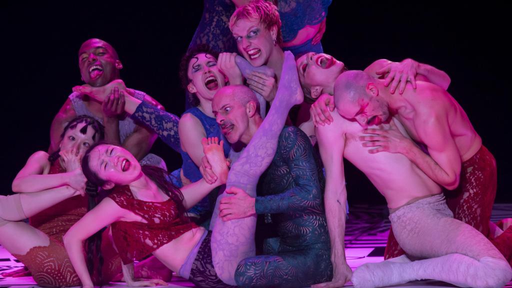 Un momento de 'Bloody Moon', de Marina Mascarell, en Centro Danza Matadero. Foto: Gorka Bravo