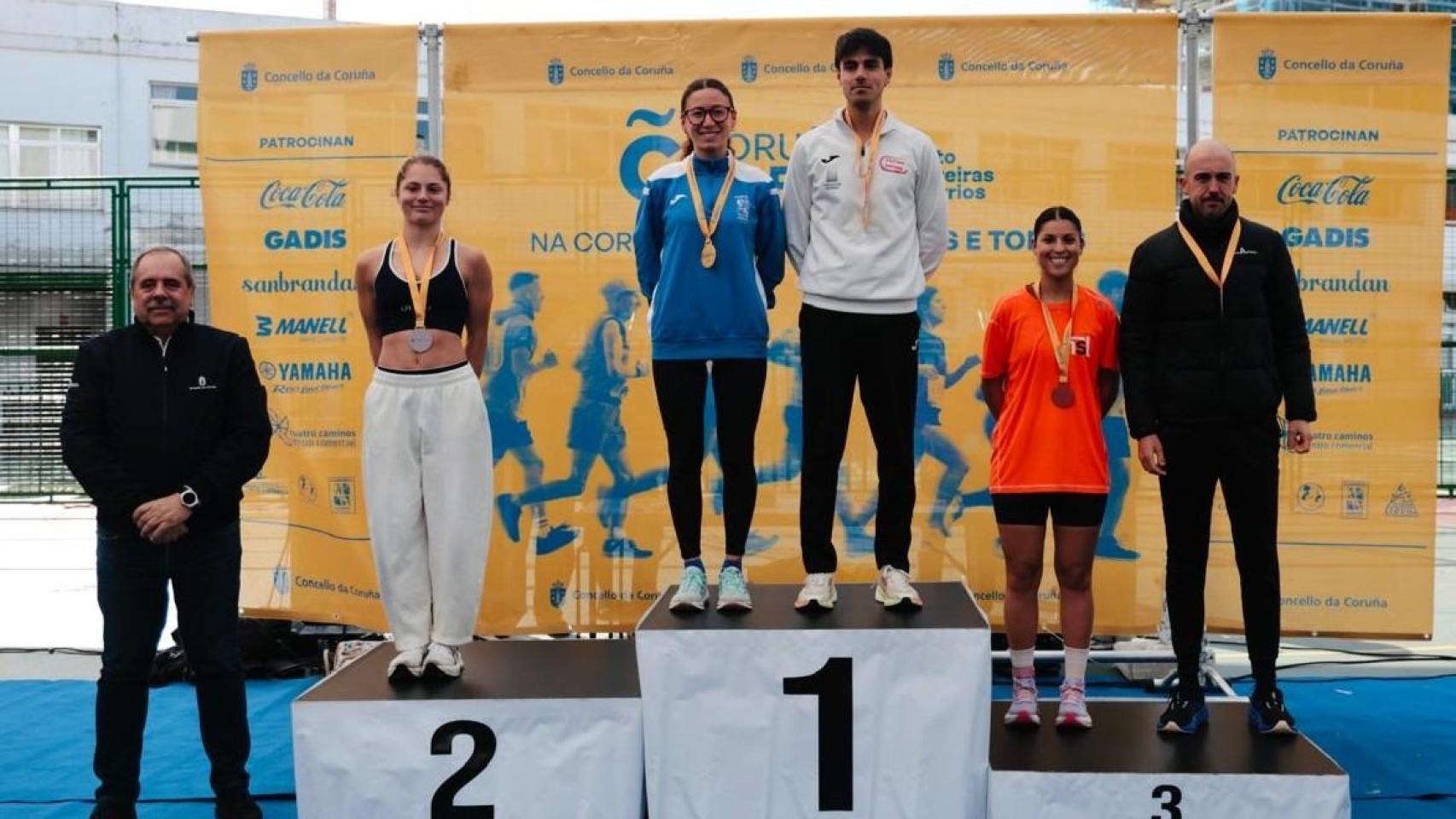Antón Gómez y Noa Mirantes ganan la carrera Matogrande-Xuxán, segunda del Circuito Coruña Corre 2026