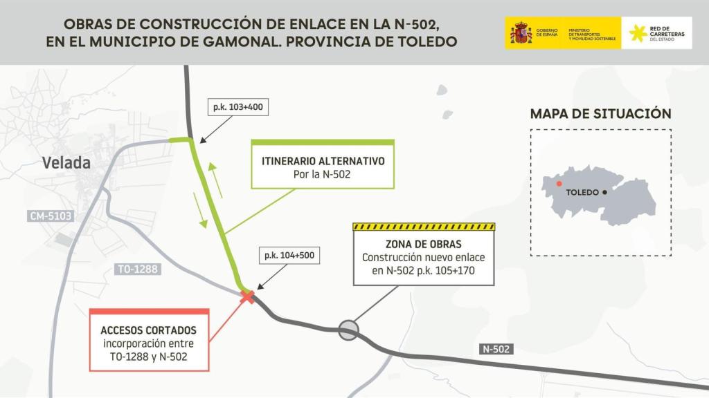 Mapa de la obra.