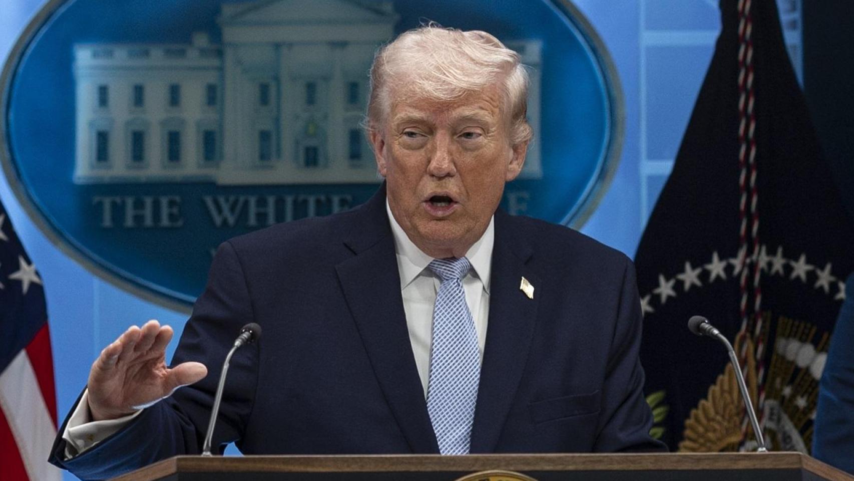 El presidente de EEUU, Donald Trump.
