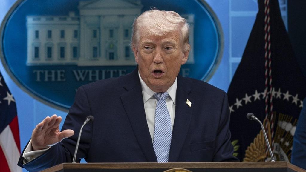 El presidente de EEUU, Donald Trump.