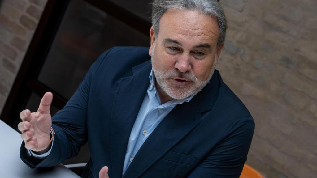 Ricardo Martínez, CEO de SAV, durante la entrevista. Vicent Bosch
