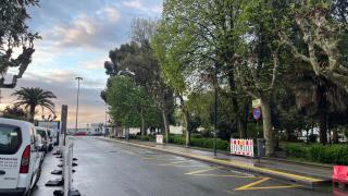 Parada de Entrejardines sin buses