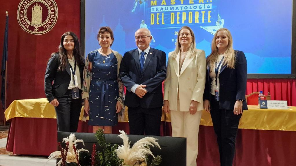 Clausura del Congreso Internacional del Máster en Traumatología del Deporte de la UCAM