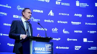 Pedro J. Ramírez en el inicio de Wake Up: España solo podrá levantarse y seguir de pie si lo hace con Europa y para Europa
