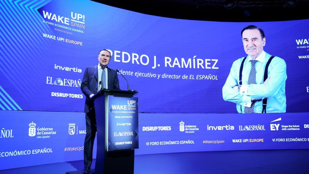 Pedro J. Ramírez en la inauguración de la sexta edición de Wake Up Spain!, Wake Up Europe!