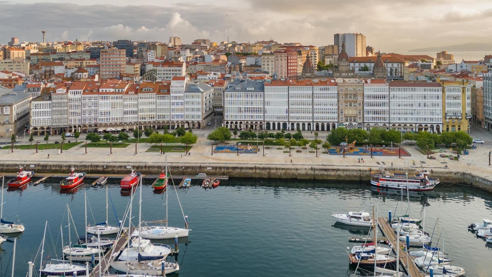 Panorámica de A Coruña