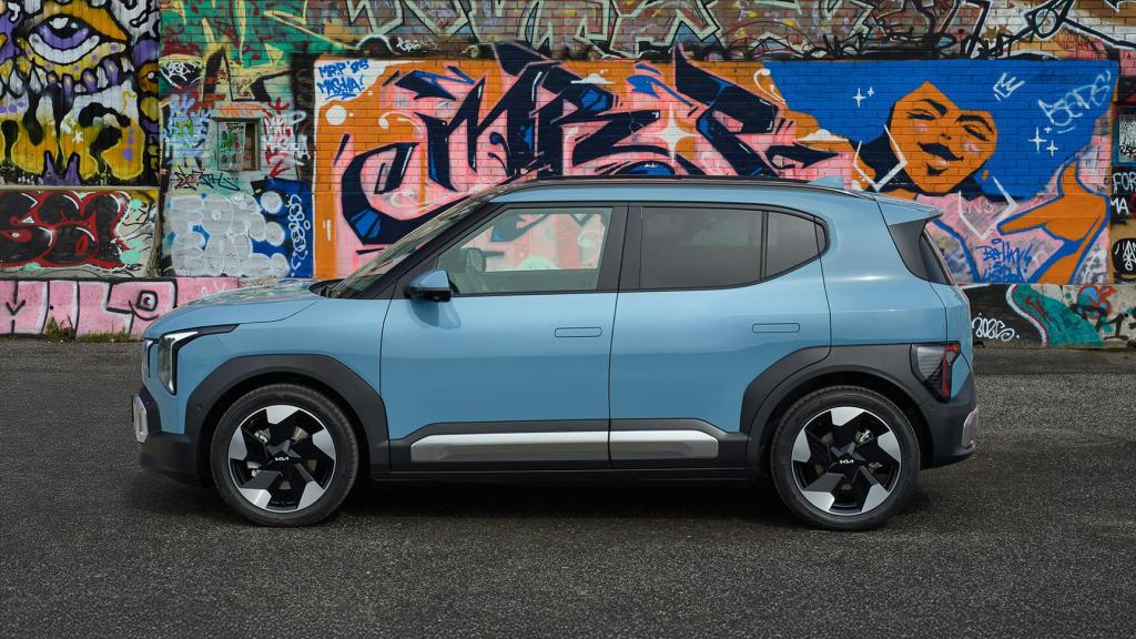 Silueta del Kia EV2.