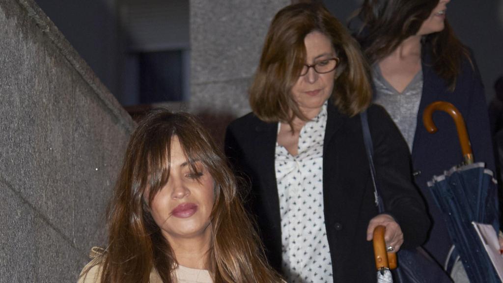 Sara Carbonero, con su madre.