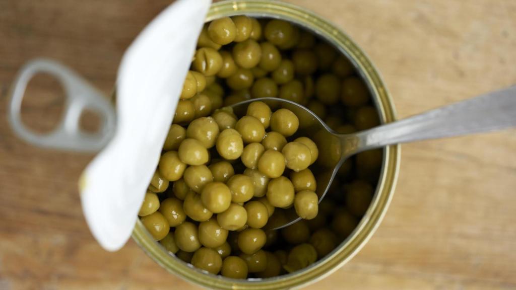 Guisantes de bote.