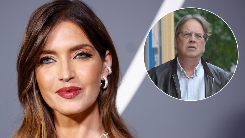 Sara Carbonero junto a su padre, Carlos Javier, en un fotomontaje de EL ESPAÑOL.