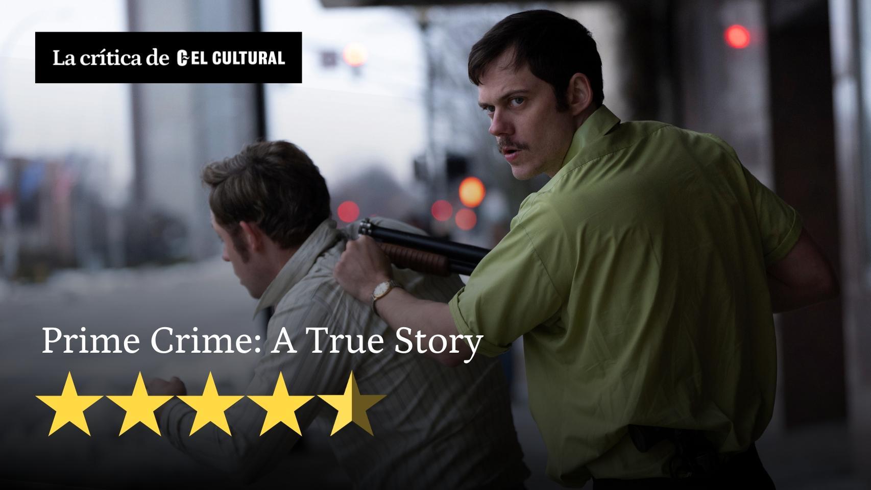 Dacre Montgomery y Bill Skarsgård, en 'Prime Crime: A True Story'