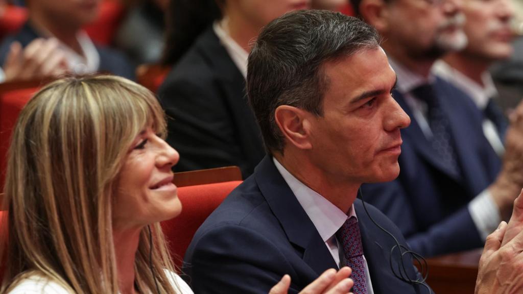 Begoña Gómez y Pedro Sánchez en China.