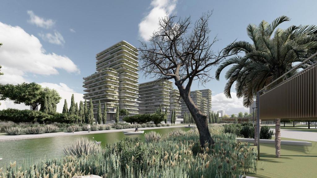 Aspecto que presentará el Parque Central de Alicante.