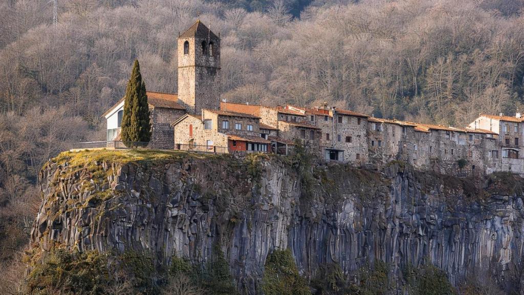 Castellfollit de la Roca (Girona).