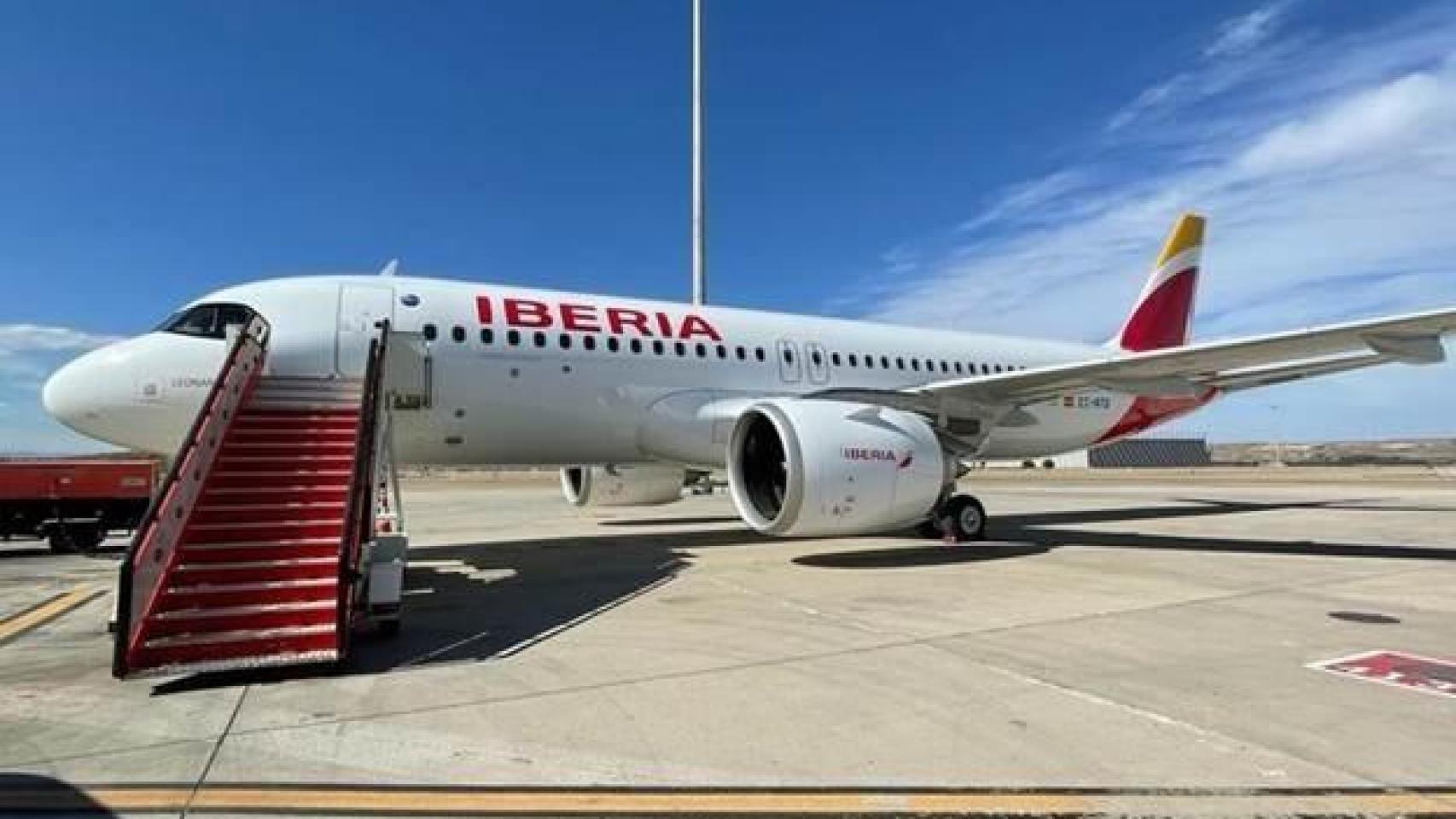 Avión de Iberia