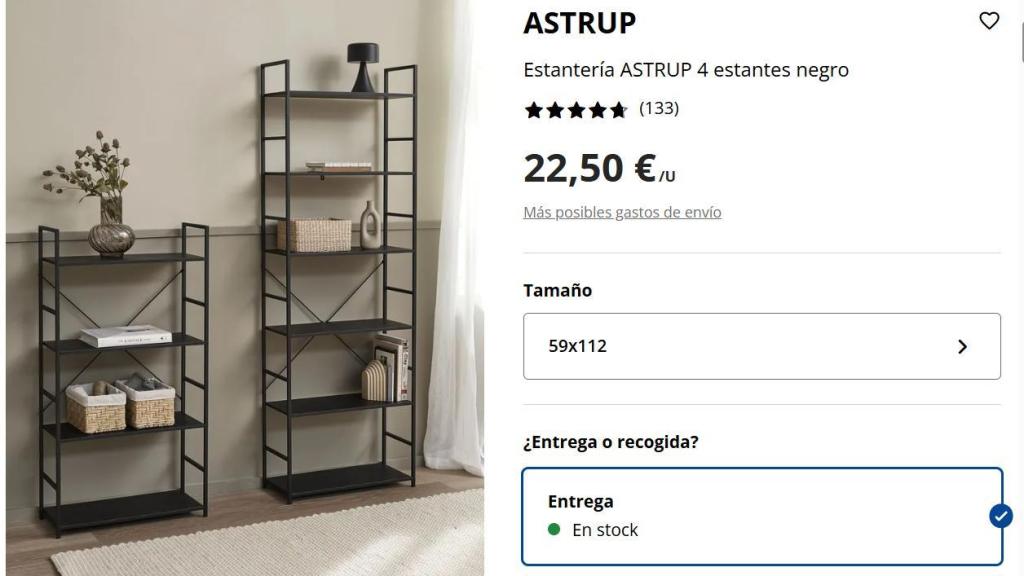 Estantería.