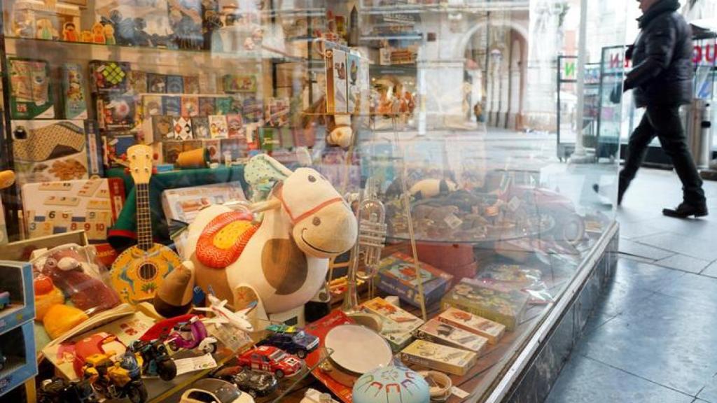 Una tienda en Valladolid.