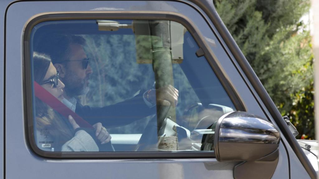 El periodista con José Cabrera.