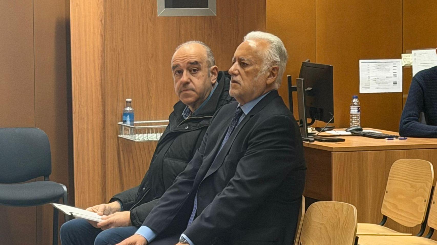 Manuel Reija, a la izquierda, y Miguel Reija, a la derecha. Los hermanos acusados de quedarse con la Primitiva millonaria