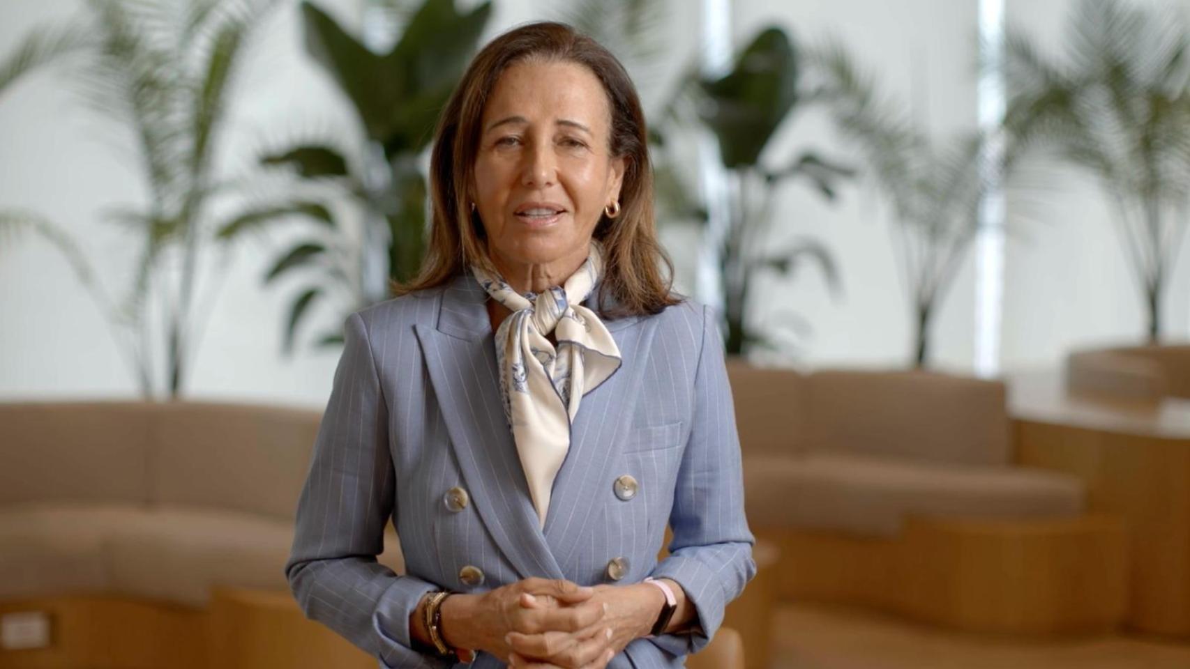 Ana Botín, presidenta del Santander, durante su intervención en Wake Up, Spain! de EL ESPAÑOL, Invertia y Disruptores.