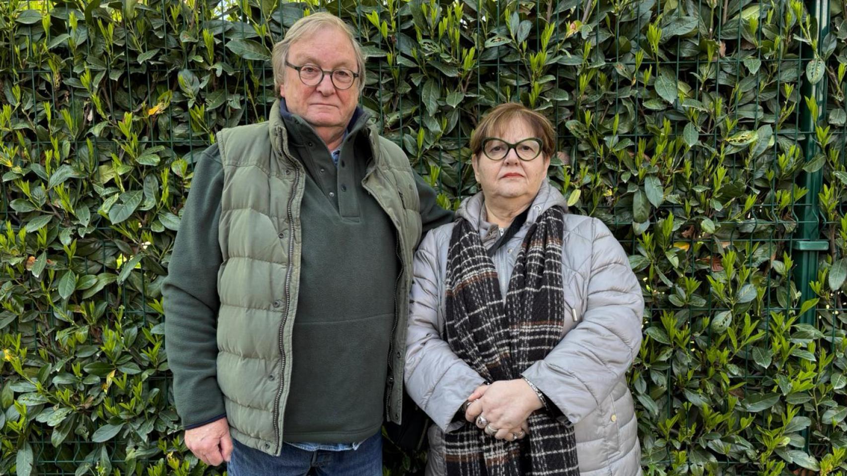 Simón y Patricia, los antiguos quiosqueros de Conde de Casal.