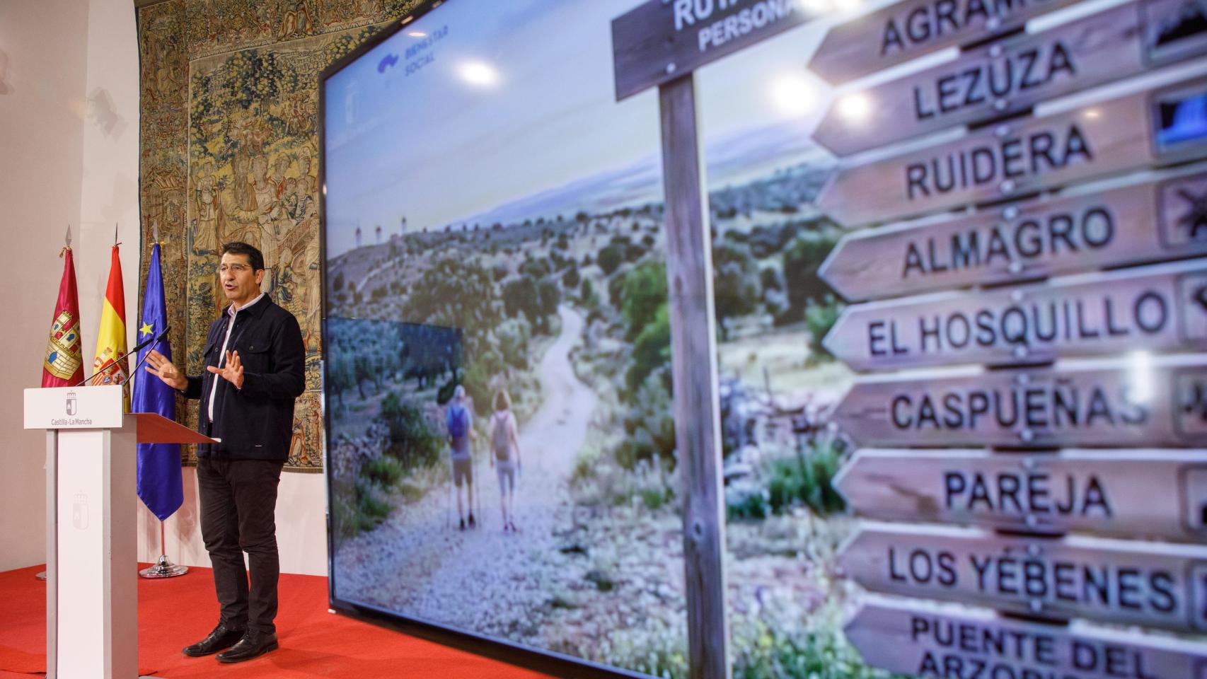 Presentación de las Rutas Senderistas para Personas con Discapacidad. Foto: JCCM.