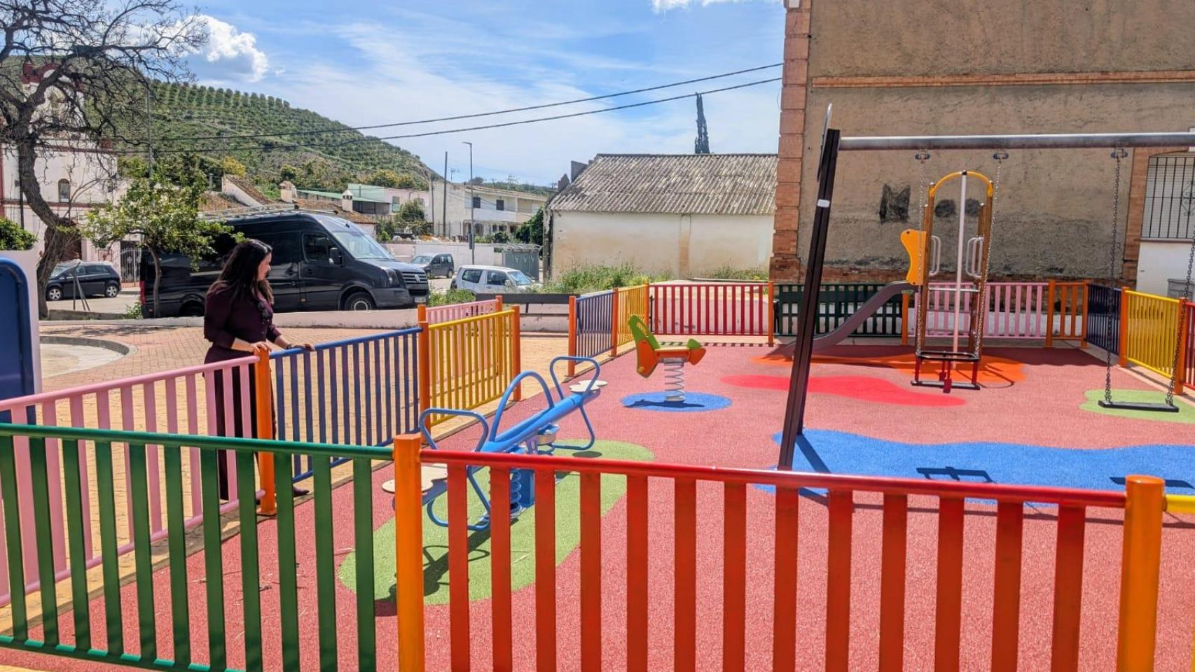 Nuevo parque infantil en Vélez Málaga.