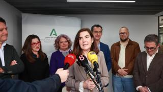 La consejera de Trabajo de la Junta de Andalucía, Rocío Blanco.