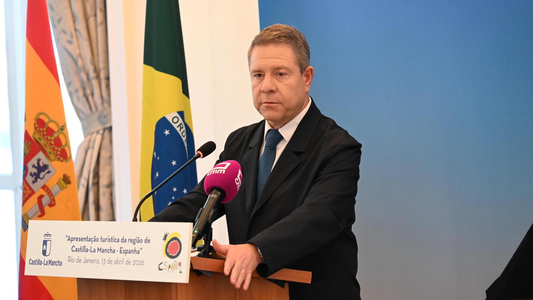 Emiliano García-Page, presidente de Castilla-La Mancha. Foto: JCCM.