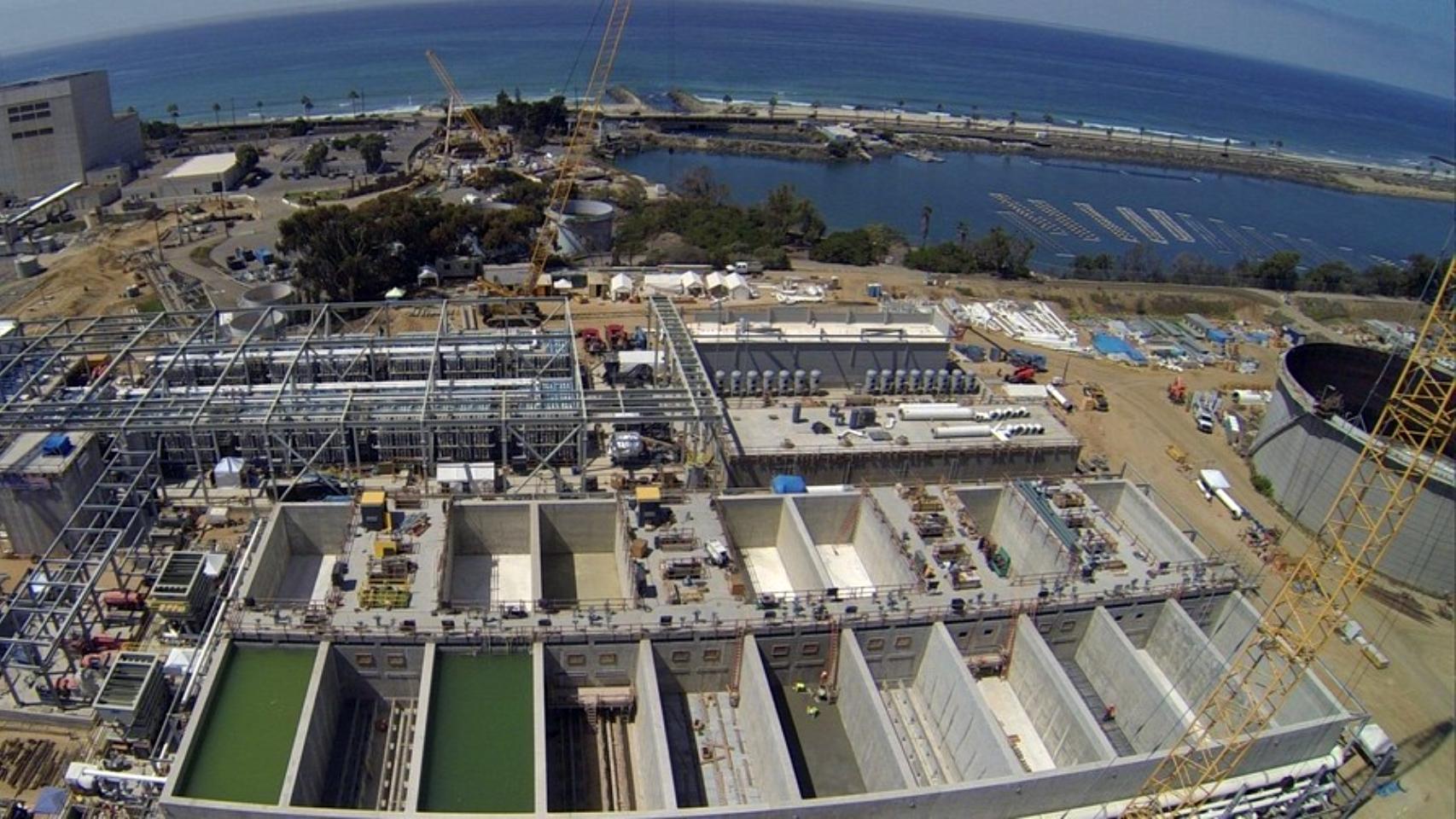 Se trata de la mayor planta desalinizadora de agua de mar de Estados Unidos.