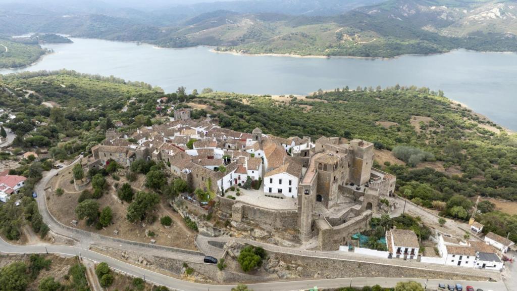 Castillo de Castellar de la Frontera en la provincia de Cádiz, España