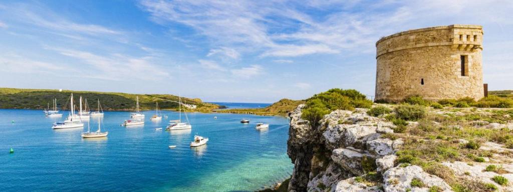 La Mola de Mahón, en Menorca.